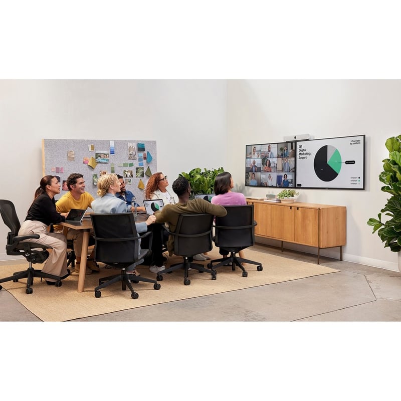 Cisco Webex Room Bar (Carbon Color) with wall-mount Room Navigator - Thumbnail 3