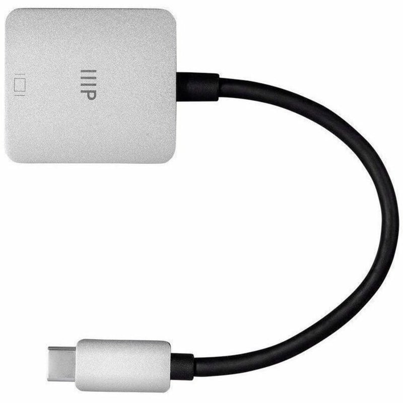 MONOPRICE CONSUL SERIES USB-C VGA ADAPTER - Thumbnail 4
