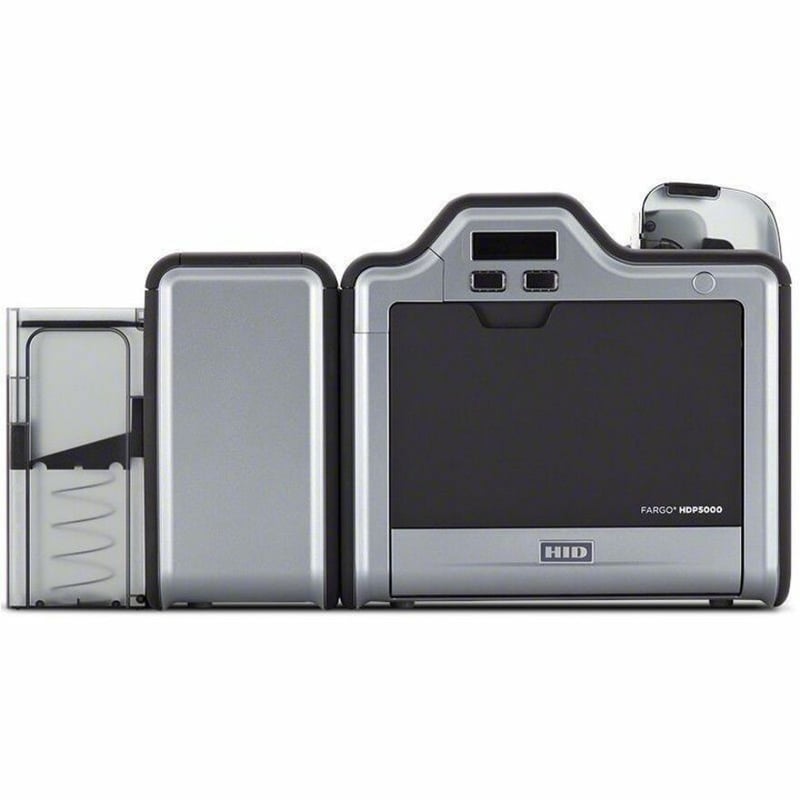 Fargo HDP5000 Double Sided Desktop Dye Sublimation/Thermal Transfer Printer - Color - Card Print - USB - Thumbnail 2