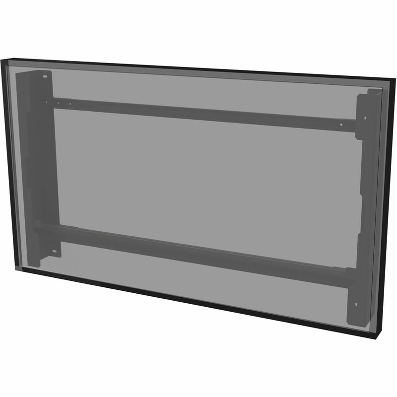 Peerless-AV EWL-49XE4F Wall Mount for Display Screen, Digital Signage Display - Black - TAA Compliant - Thumbnail 1