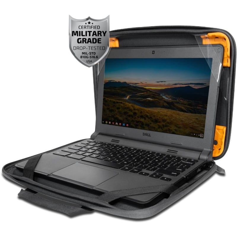 Higher Ground Shuttle 3.0 STL3.013GRYCS Carrying Case Rugged for 13" Notebook - Gray - Thumbnail 2