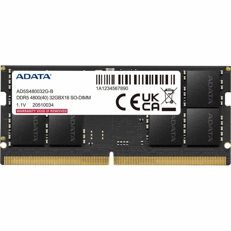 Adata 32GB DDR5 SDRAM Memory Module - Thumbnail 1