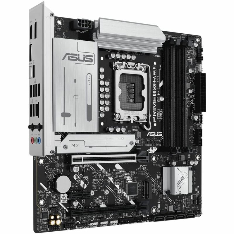 Asus Prime B860M-A WIFI-CSM Desktop Motherboard - Intel B860 Chipset - Socket LGA-1851 - Micro ATX - Thumbnail 2