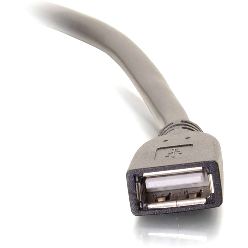 C2G 50ft USB 2.0 A Active Extension Cable - M/F Plenum - USB Extension - Thumbnail 4
