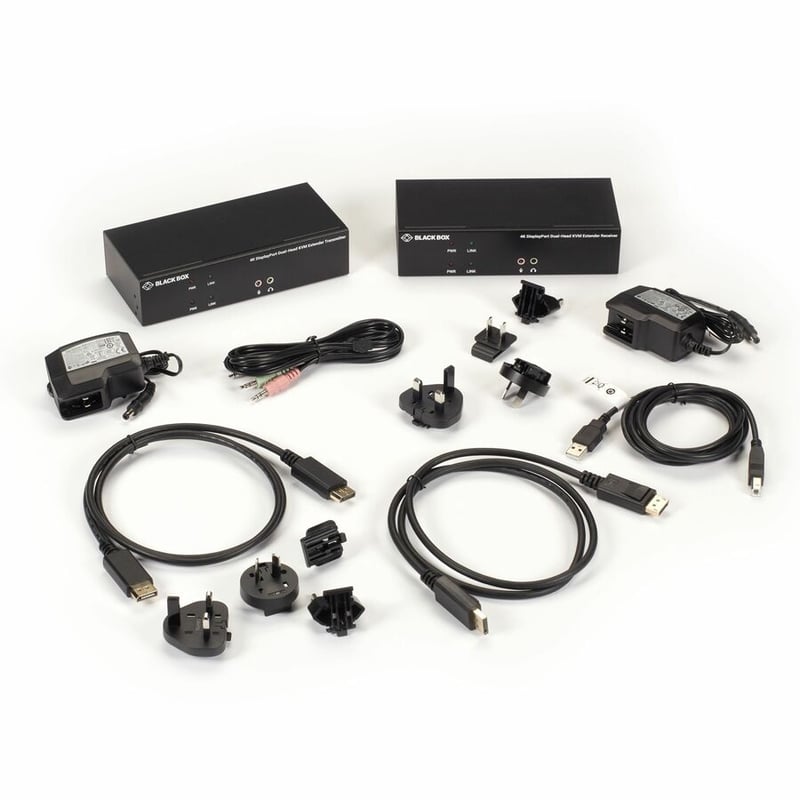 KVX 200 SERIES DP FIBRE KVM EXTENDER, DH, TX+RX, LFP441 - Thumbnail 3