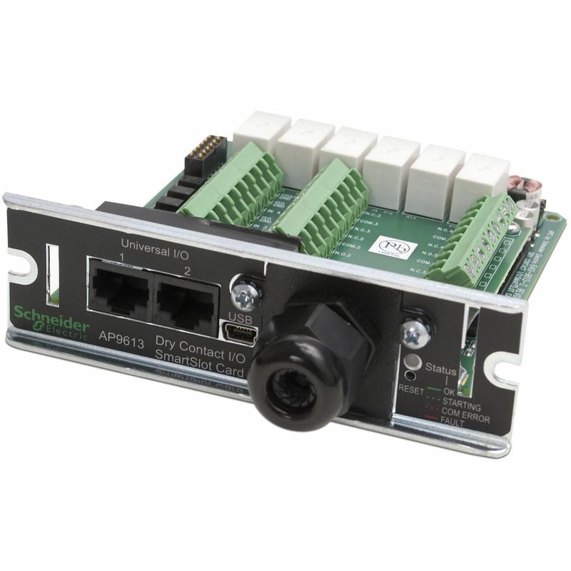 APC by Schneider Electric Dry Contact I/O SmartSlot Card - Thumbnail 1