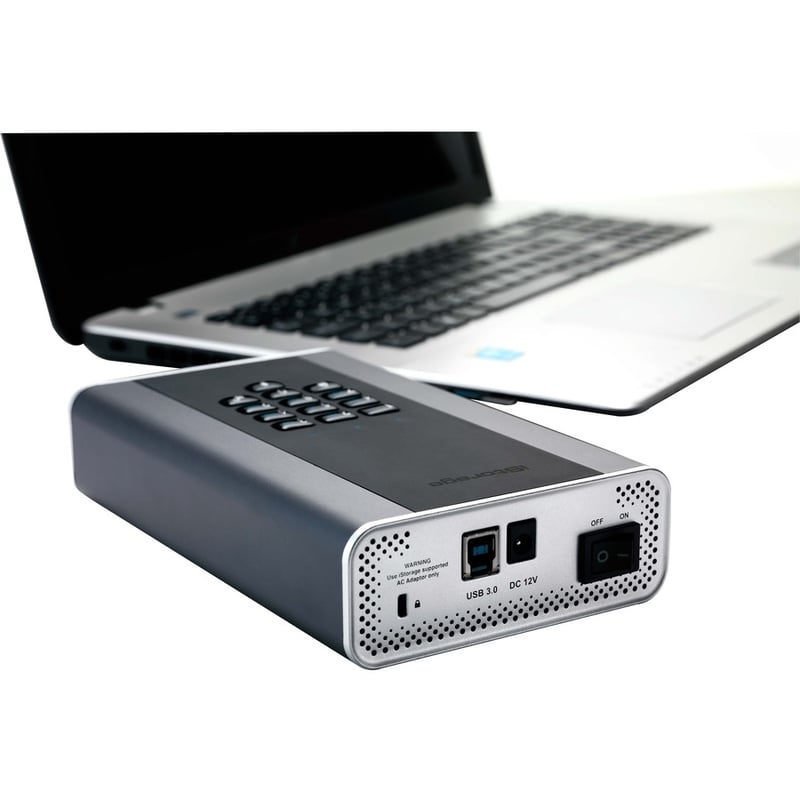 iStorage diskAshur DT2 12 TB Secure Encrypted Desktop Hard Drive | PIN protected | NCSC CPA | FIPS 140-2 Level 2/3 Certified | NLNCSA BSPA and NATO Restricted Level Certified | Incorporated Common Criteria EAL 5+ | Dust/Water Resistant - Thumbnail 4