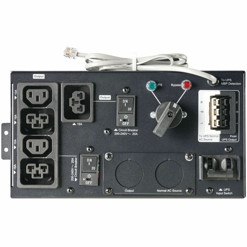 MAINT BYPASS FOR 9PX6KIECG2 UPS HW INPUT 3 C39 2 C13 OUTLETS 0URM - Thumbnail 3