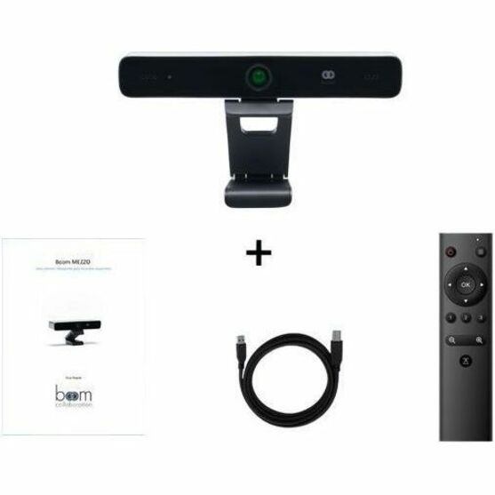 BOOM MEZZO WEBCAM / HUDDLE ROOM CAMERA - ULTRA HD 4K, 115 WIDE ANGLE, AI AUTO FR - Thumbnail 2