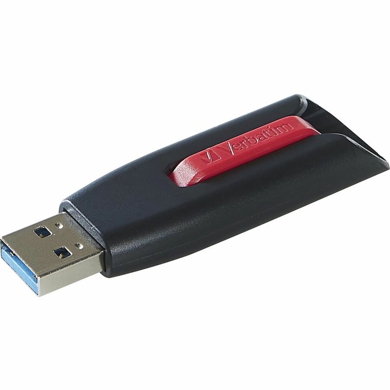 64GB Store 'n' Go V3 USB 3.2 Gen 1 Flash Drive - 2pk - Red, Blue - Thumbnail 4
