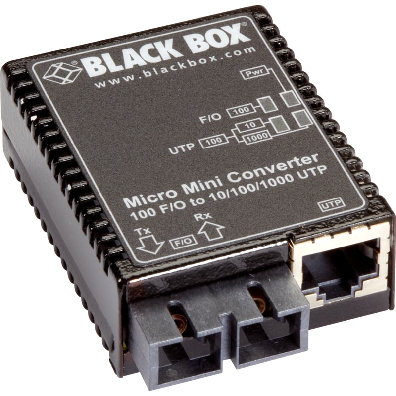 Black Box Micro Mini LMC402A Transceiver/Media Converter - Thumbnail 1