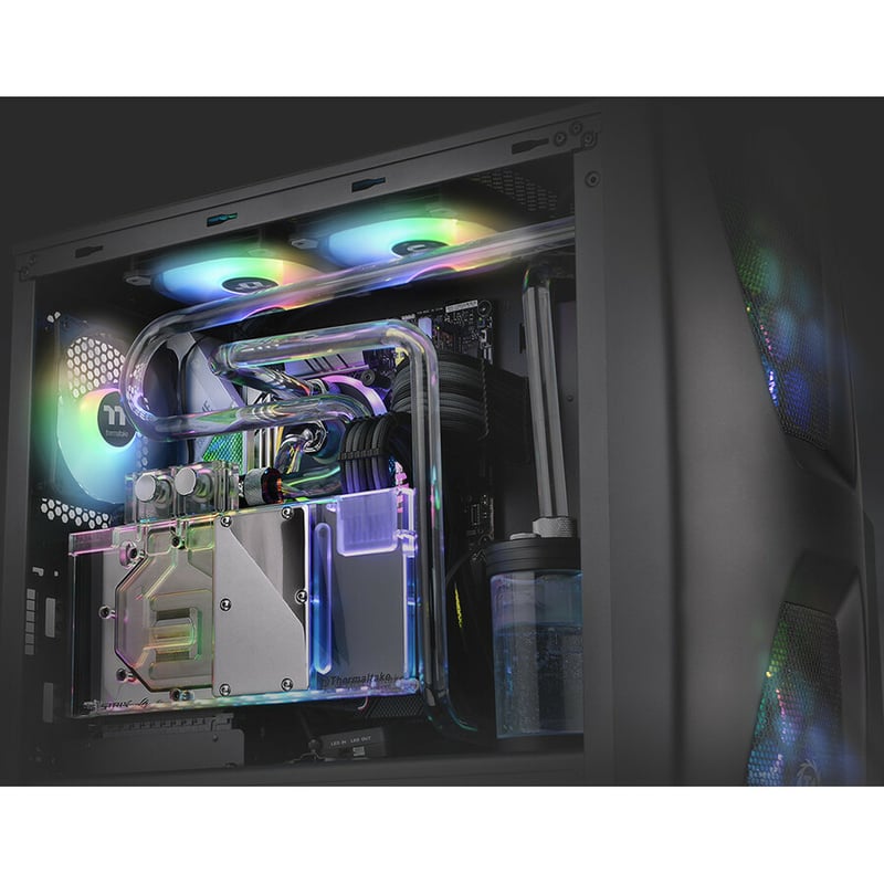 Thermaltake Commander C34 TG ARGB Computer Case with Windowed Side Panel - Thumbnail 5