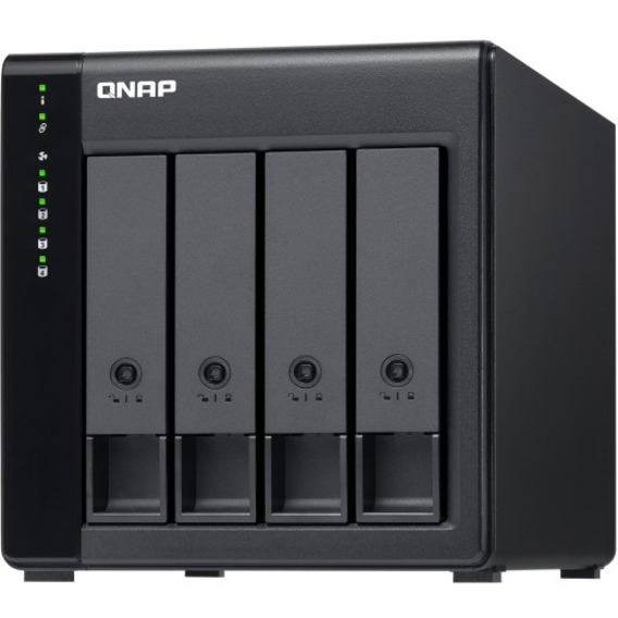 QNAP TL-D400S Drive Enclosure SATA/600 - Mini-SAS Host Interface Tower - Thumbnail 3