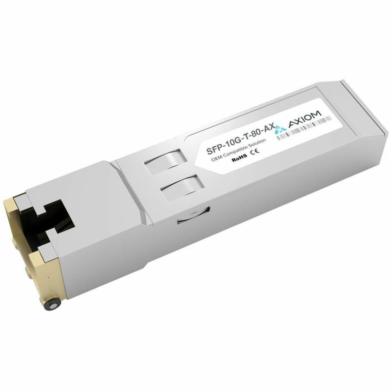 10GBASE-T SFP+ TRANSCEIVER COPPER RJ45 80M