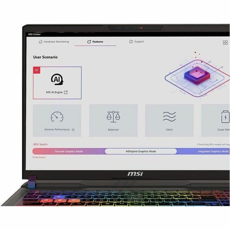 VECTOR 16 HX AI A2XWIG-420US U9-275HX/ 5080/32G/1TBSSD/WIN11HOME - Thumbnail 4