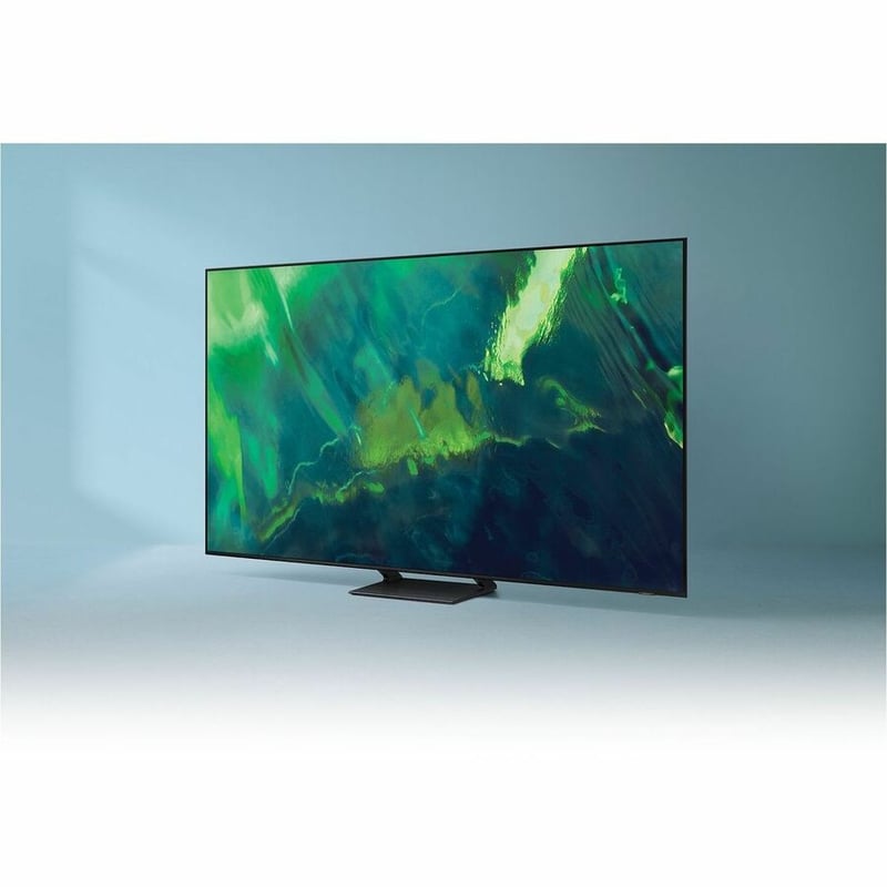 Samsung Q7DA QN55Q7DAAF 54.6" Smart LED-LCD TV 2021 - 4K UHDTV - Black - Thumbnail 2