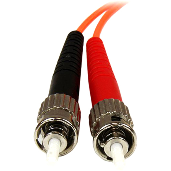 StarTech.com 3m Fiber Optic Cable - Multimode Duplex 50/125 - OFNP Plenum - LC/ST - OM2 - LC to ST Fiber Patch Cable - Thumbnail 5