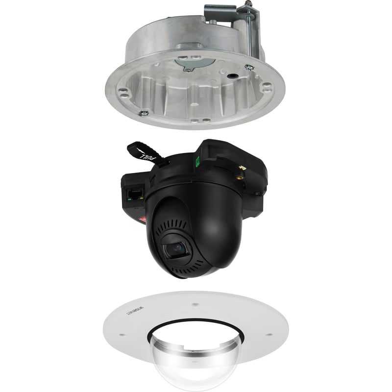 Wisenet XND-6081FZ 2 Megapixel Indoor HD Network Camera - Color, Monochrome - Dome - White - Thumbnail 4