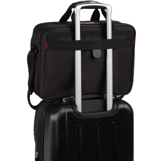 SwissGear Mainframe 64038010 Carrying Case (Briefcase) for 10" to 16" Notebook - Black - Thumbnail 5