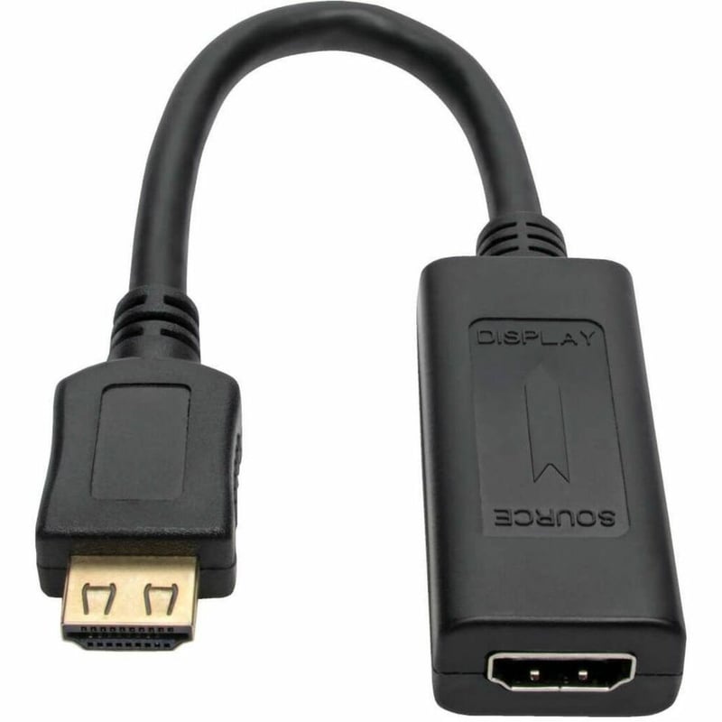 Tripp Lite by Eaton HDMI Signal Booster / Extender Cable 1920 x 1200 (1080p) 24Hz Up to 150 ft. (45 m) (HDMI M/F) 1 ft TAA - Thumbnail 1