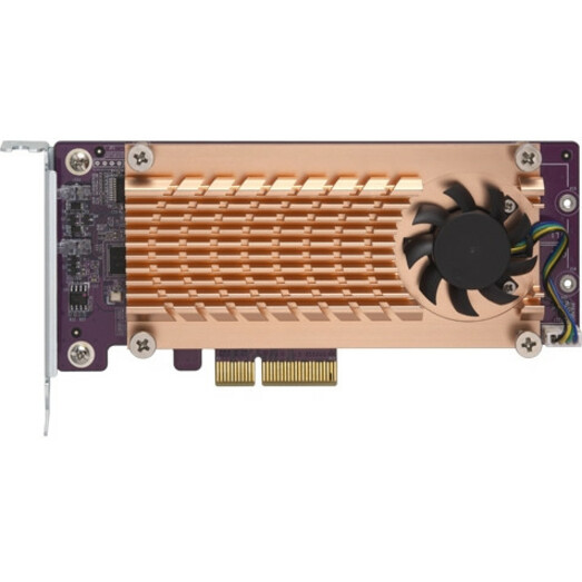 QNAP Dual M.2 22110/2280 SATA SSD Expansion Card - Thumbnail 4
