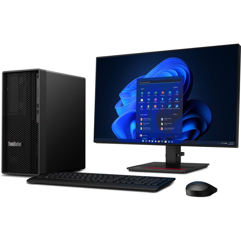 Lenovo ThinkStation P358 30GL0025US Workstation - Ryzen 5 PRO 5645 - 16 GB - 512 GB SSD - Tower - Thumbnail 3