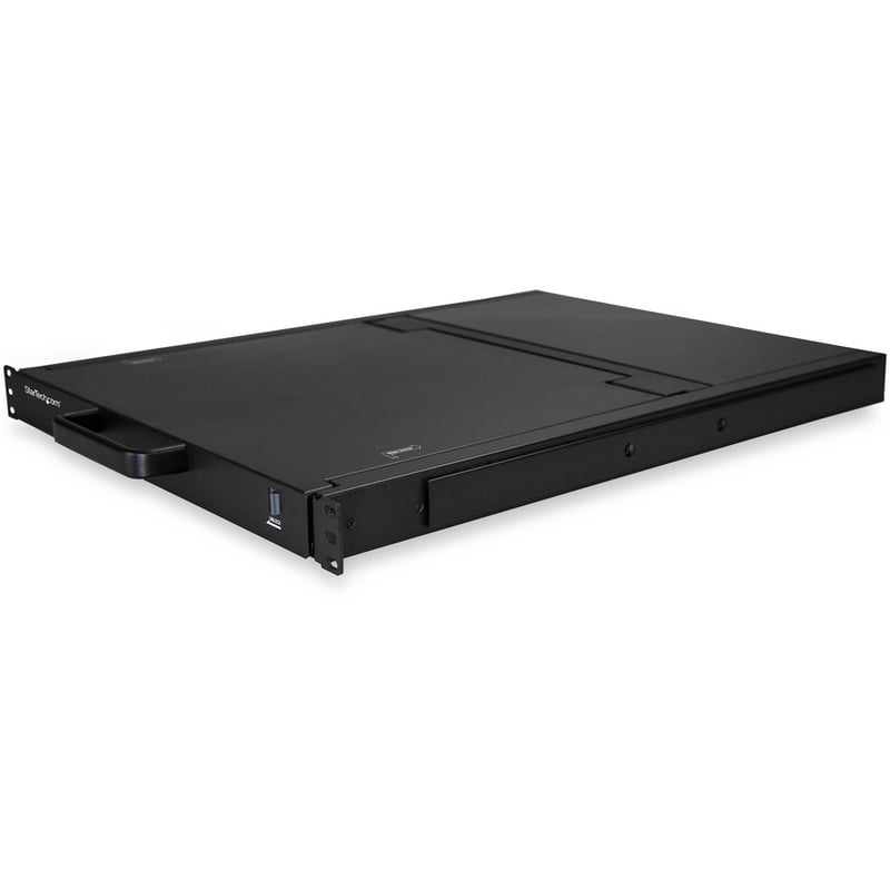 StarTech.com 16 Port Rackmount KVM Console w/ Cables - Integrated KVM Switch w/ 17" LCD - 1U LCD KVM Drawer 50000 MTBF - USB + VGA Support - Thumbnail 5