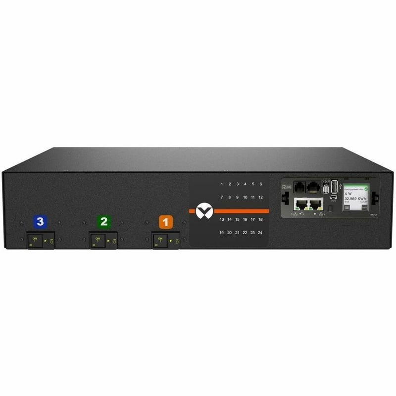Vertiv Geist rPDU MNU5MDR6-24CF18-3TL15A0H10-S 24-Outlets PDU - Thumbnail 1