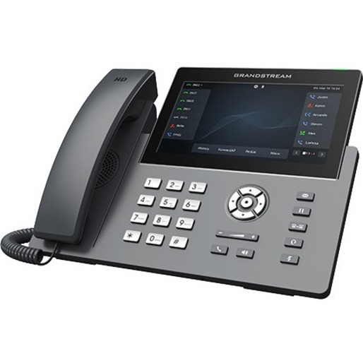 Grandstream GRP2670 IP Phone - Corded - Corded - Bluetooth, Wi-Fi - Wall Mountable, Desktop - Thumbnail 2