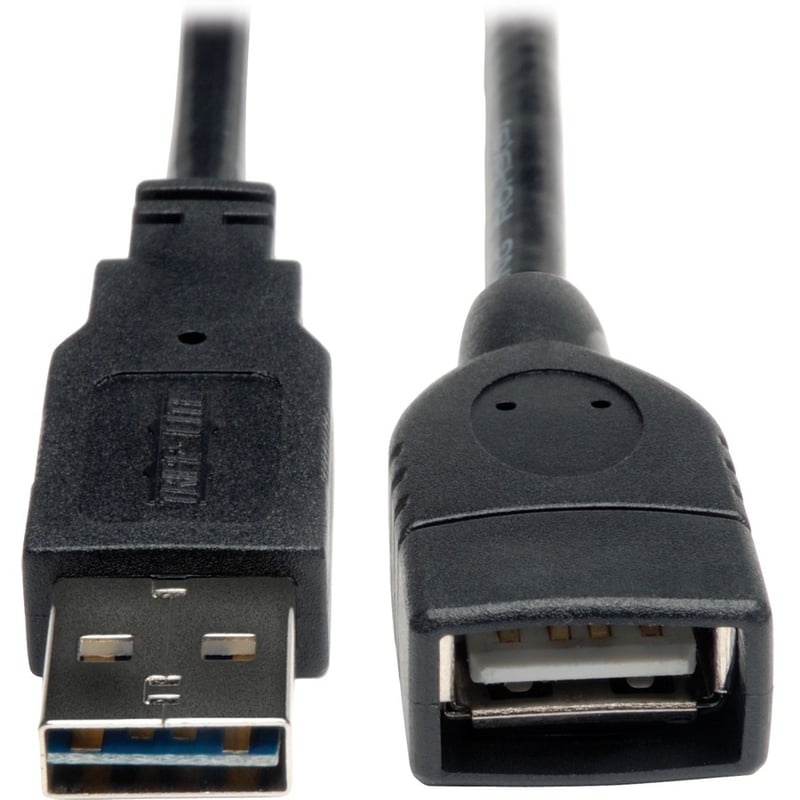 Tripp Lite by Eaton Universal Reversible USB 2.0 Extension Cable (Reversible A to A) 6-in. (15.24 cm) - Thumbnail 2