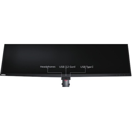 Lenovo ThinkVision P40w-20 40" Class Webcam WUHD Curved Screen LCD Monitor - 21:9 - Raven Black