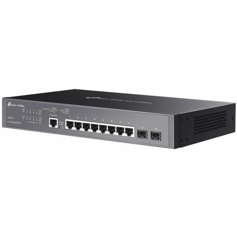 OMADA 8-PORT L2+ MANAGED SWITCH OMADA 8-PORT GIG L2+ MANAGED SWITCH - Thumbnail 3