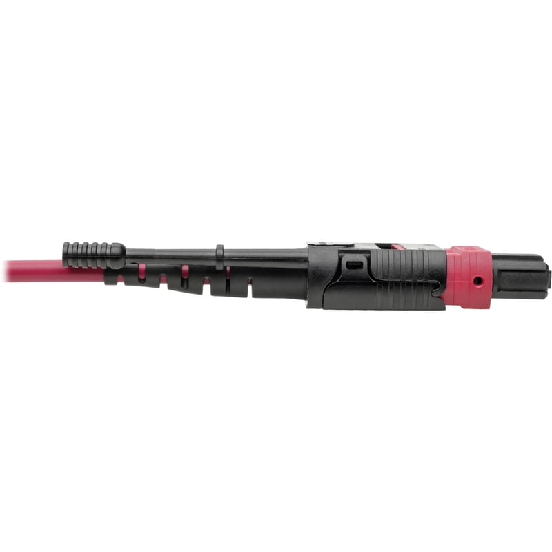 Eaton Tripp Lite Series 100G MTP/MPO Multimode OM4 Plenum-Rated Fiber Optic Cable (F/F), 12 Fiber, 40/100GBASE-SR4, Push/Pull Tabs, Magenta, 3 m - Thumbnail 4