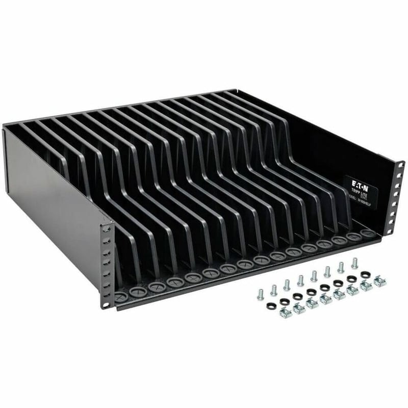 Tripp Lite by Eaton SmartRack 3U Rack-Mount Configurable Storage Shelf for Personal Electronics - Thumbnail 5