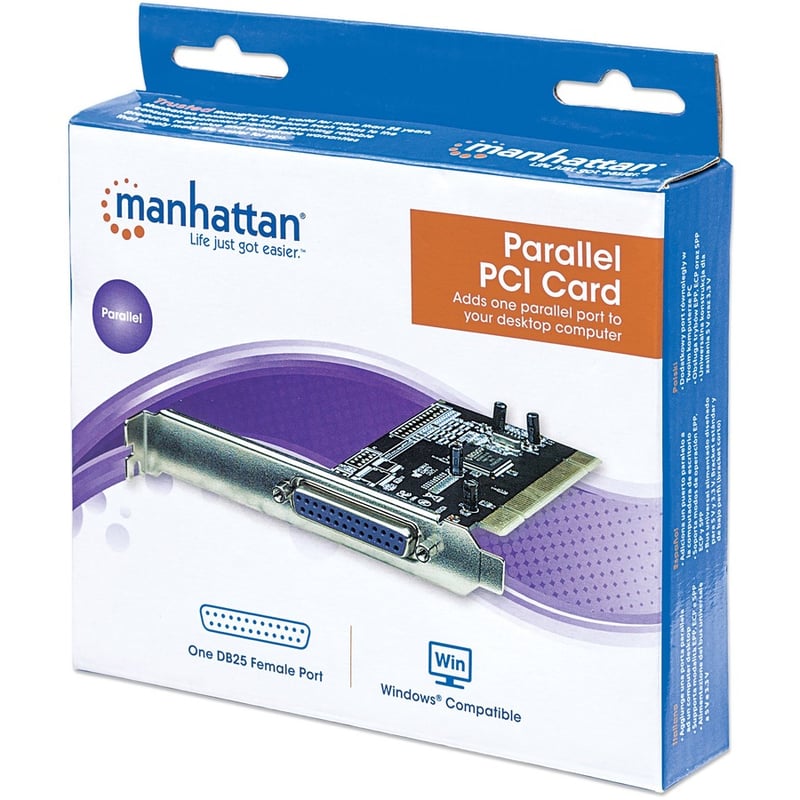 Manhattan Parallel PCI Card with 1 External DB25 Port - Thumbnail 5