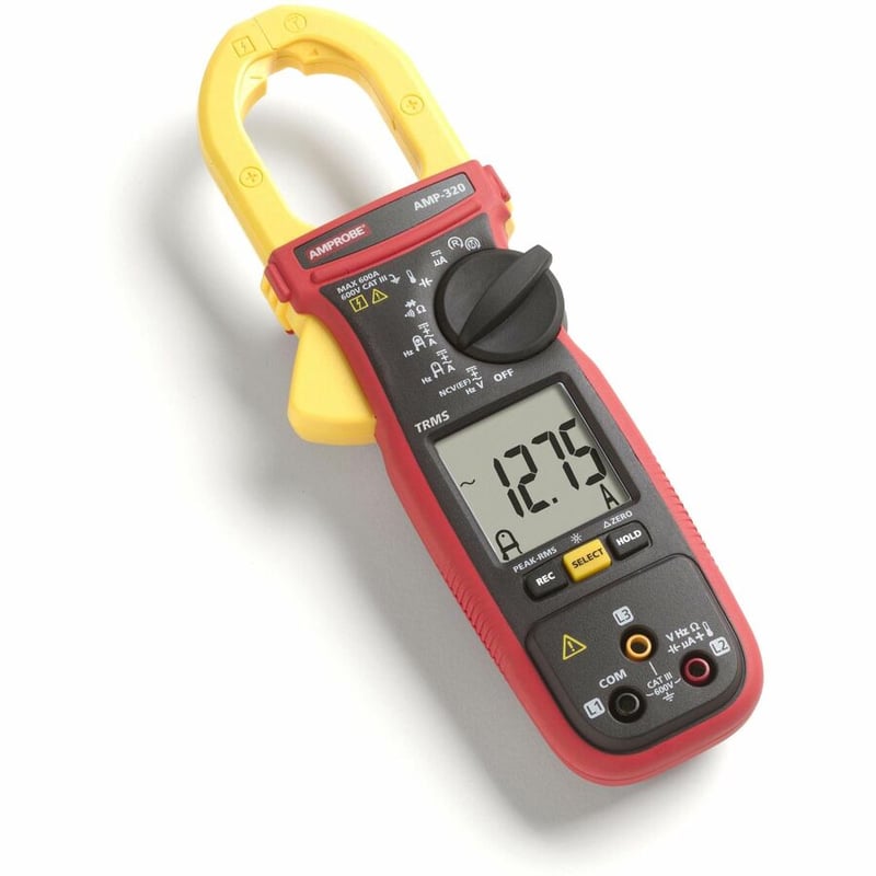 Amprobe AMP-320 600A AC/DC TRMS Motor Maintenance Clamp Meter - Thumbnail 2