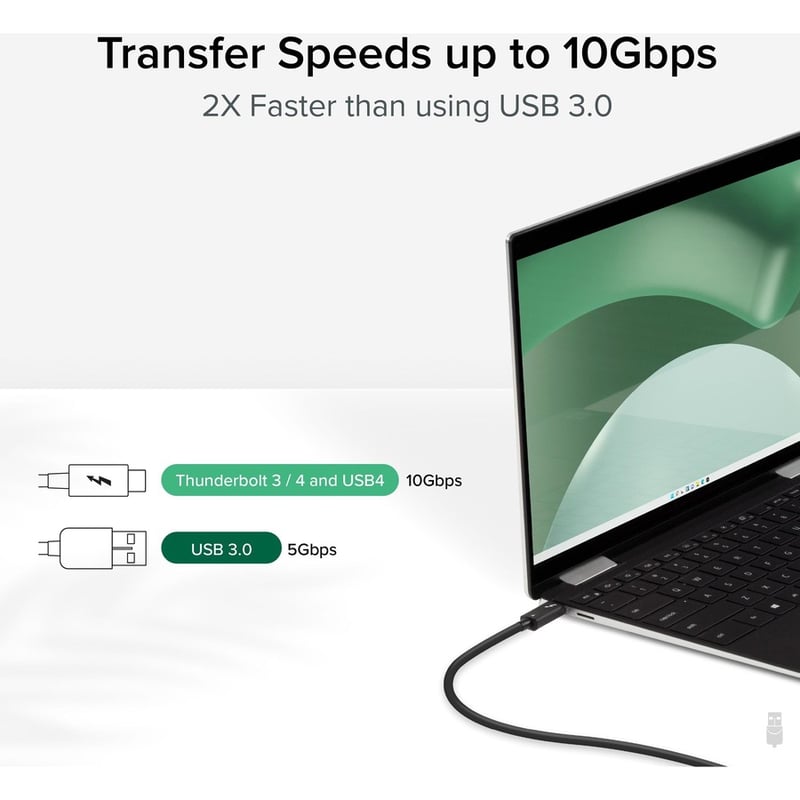 Plugable Thunderbolt 4 Data Transfer Cable - Thumbnail 3