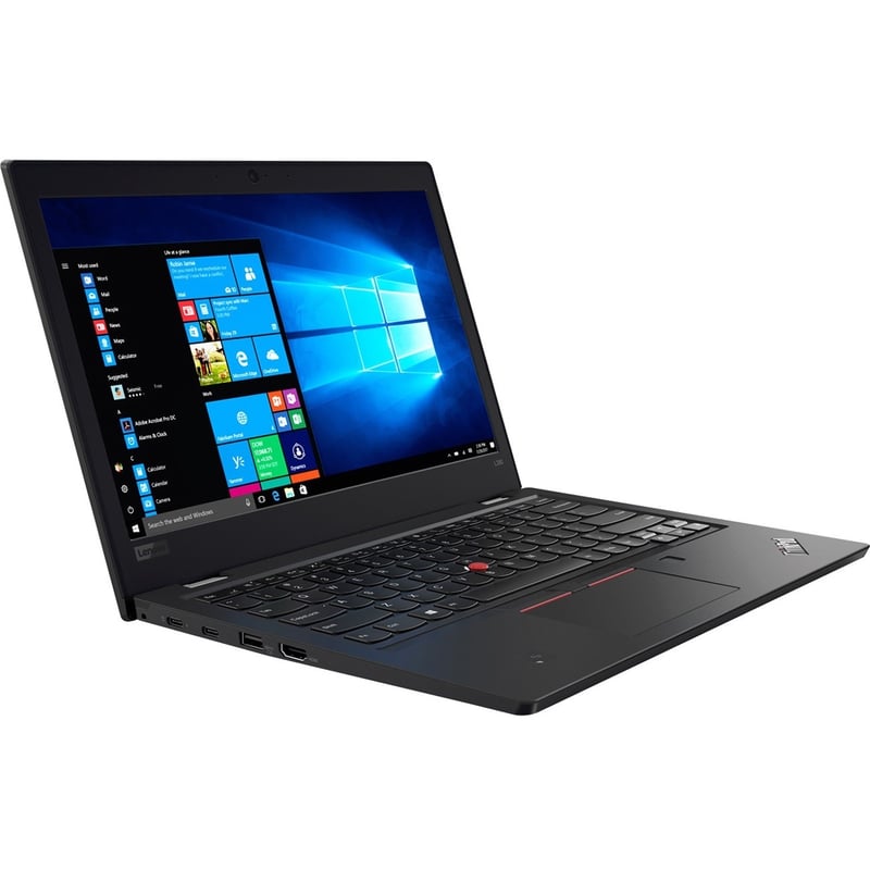 Lenovo ThinkPad L380 20M7000LUS 13.3" Touchscreen Notebook - Intel Core i5 8th Gen i5-8350U - 8 GB - 256 GB SSD - English (US) Keyboard - Graphite Black - Thumbnail 1