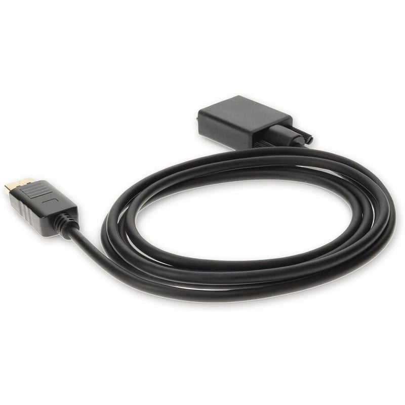 2M M/M DISPLAYPORT/VGA BLACK CABLE 1080P 60HZ - Thumbnail 3