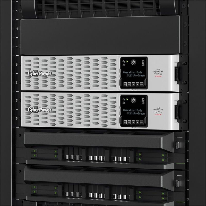 CyberPower Smart App Sinewave PRL1500RT2UC 1500VA Tower/rack convertible UPS - Thumbnail 5