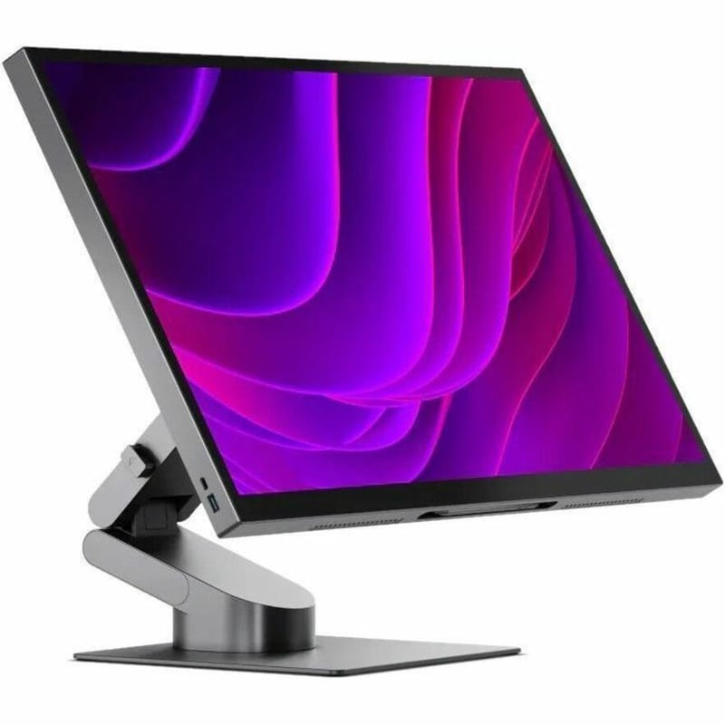 ASPEKT 32 4K UHD GLOSS DOCKING TOUCH MONITOR SILVER NO STAND - Thumbnail 5