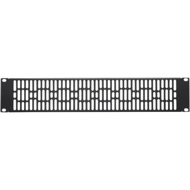 Sanus Component Series 2RU Vented Blank Rack Panel - Black - Thumbnail 2