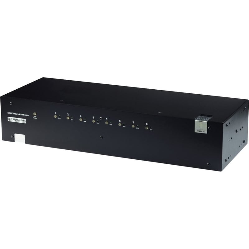Kramer K248E HighSecLabs Secure 8-Port, Dual Display DVI-I KVM Switch - Thumbnail 2