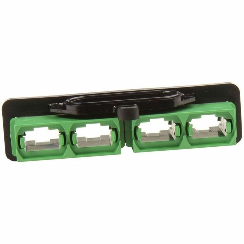 Ortronics Panel, 4, MPO, 32F, Green, Base 8 - Thumbnail 3