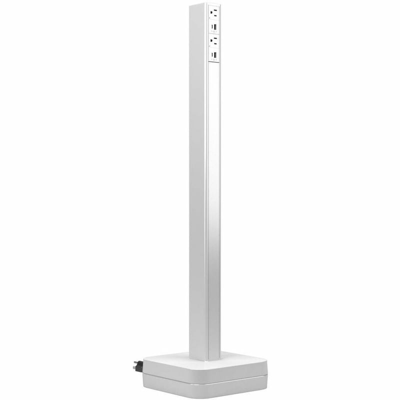 Wiremold Dash Series Power Tower - White - Thumbnail 1
