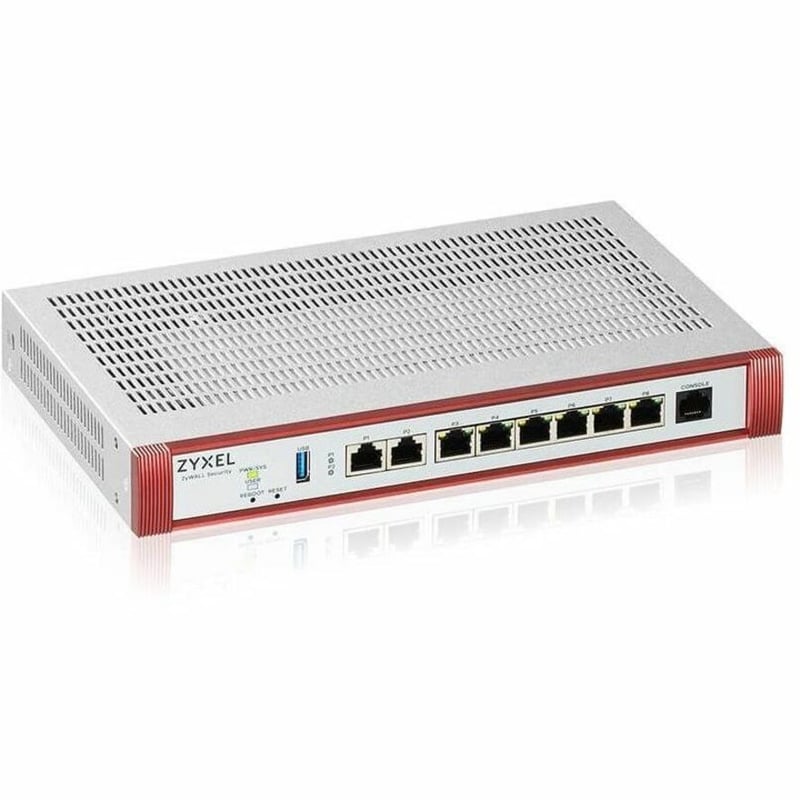 ZYXEL USGFLEX200HP - High Speed UTM Cyber Security and VPN Firewall | Hardware Only | 1 PoE+ 30W Port | Nebula Cloud Option | 2 Multi-Gig 2.5G Ports - Thumbnail 4