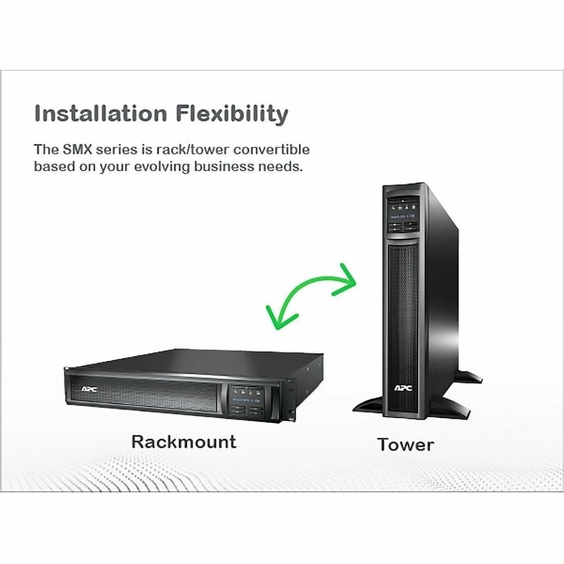 APC by Schneider Electric Smart-UPS X 750VA Tower/Rack 120V with Network Card and SmartConnect