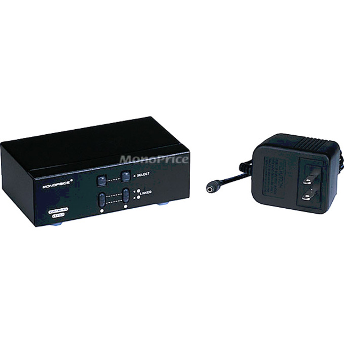 Monoprice 2X2 SVGA VGA MATRIX Switcher Splitter Amplifier Multiplier 250MHz - Thumbnail 4