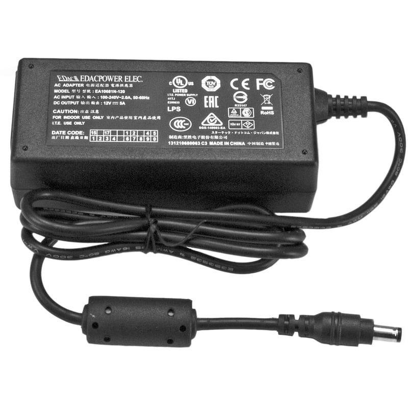 StarTech.com Replacement 12V DC Power Adapter - 12 Volts 5 Amps - Thumbnail 2