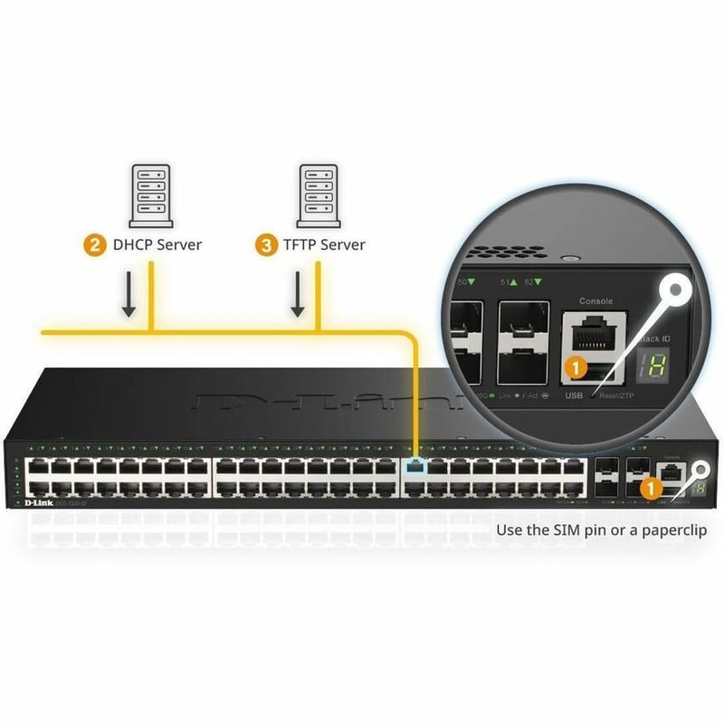 52-PORT 1GB STACK 4 X SFP+ SW L3 LITE - Thumbnail 3